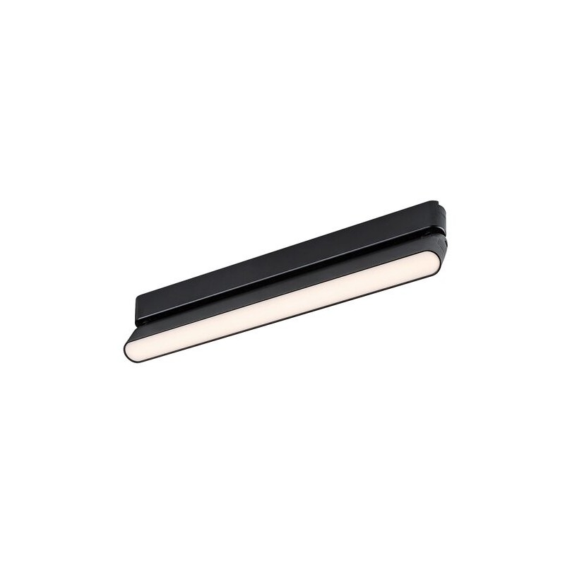 LiTrack magnetinės sistemos šviestuvas Line16W 3000K Šilta balta (Juoda)