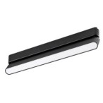 LiTrack magnetinės sistemos šviestuvas Line16W 3000K Šilta balta (Juoda)