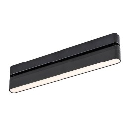 LiTrack magnetinės sistemos šviestuvas Line16W 3000K Šilta balta (Juoda)
