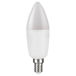 LED SMART lemputė LED 5W SMD-LED 5W C37 3000-6500K CCT keičiama balta spalva