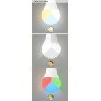 LED SMART lemputė LED 5W SMD-LED 5W C37 3000-6500K CCT keičiama balta spalva