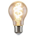 LED lemputė E27 Filament-LED 4W A60 2700K Šilta balta