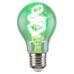 LED lemputė E27 Filament-LED 4W A60 2700K Šilta balta
