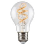 LED lemputė E27 Filament-LED 4W A60 2700K Šilta balta