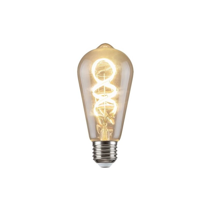 LED lemputė E27 Filament-LED 4W ST64 2700K Šilta balta