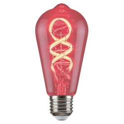 LED lemputė E27 Filament-LED 4W ST64 2700K Šilta balta