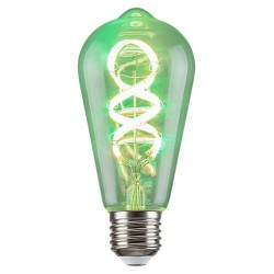 LED lemputė E27 Filament-LED 4W ST64 2700K Šilta balta