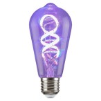 LED lemputė E27 Filament-LED 4W ST64 2700K Šilta balta