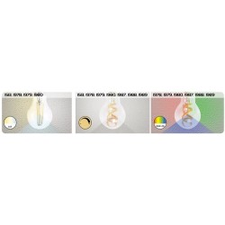 LED lemputė E27 Filament-LED 4W ST64 2700K Šilta balta