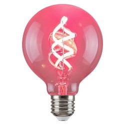 LED lemputė E27 Filament-LED 4W G95 2700K Šilta balta