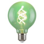 LED lemputė E27 Filament-LED 4W G95 2700K Šilta balta