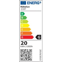 Lubinis šviestuvas Aniela LED 20W 4000K Neutrali balta (Chromo)