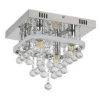 Lubinis šviestuvas Pallas LED 23+ E14 4x MAX 40W 4000K Neutrali balta (Chromo)