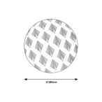 Lubinis šviestuvas Benita LED 24W 4000K Neutrali balta (Balta)