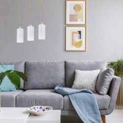 Pakabinamas šviestuvas Panthea E27 3x MAX 40W (Aukso)