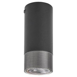 Lubinis šviestuvas Zircon GU10 1X MAX 5W (Matinė Juoda)