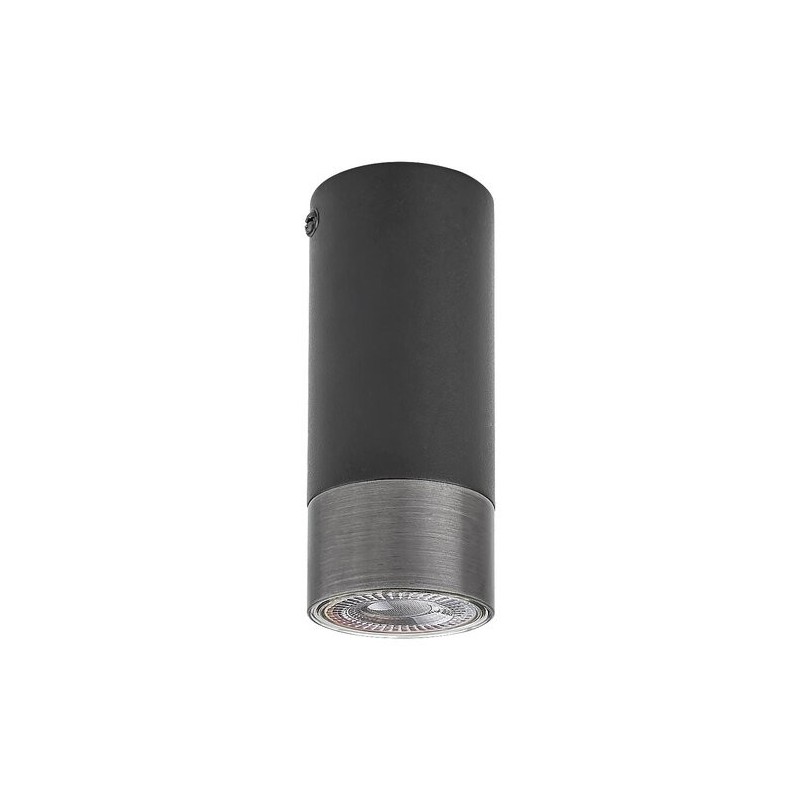 Lubinis šviestuvas Zircon GU10 1X MAX 5W (Matinė Juoda)