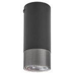 Lubinis šviestuvas Zircon GU10 1X MAX 5W (Matinė Juoda)