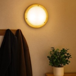 Lubinis šviestuvas Ufo E27 2x MAX 60W (Ruda)