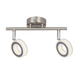 Lubinis šviestuvas Zora LED 2x 4.5W 4000K Neutrali balta (Chromo)