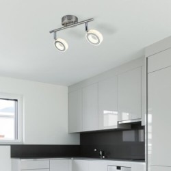 Lubinis šviestuvas Zora LED 2x 4.5W 4000K Neutrali balta (Chromo)