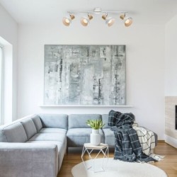 Lubinis šviestuvas Holly E14 4x MAX 40W (Balta)