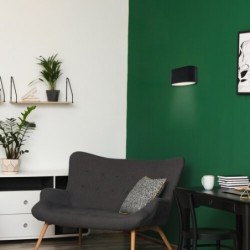 Sieninis šviestuvas Kaunas G9 1x MAX 10W (Matinė Juoda)