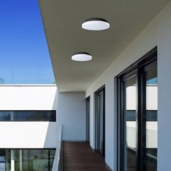 Lubinis lauko šviestuvas Pernik LED 24W 3000K Šilta balta (Juoda)