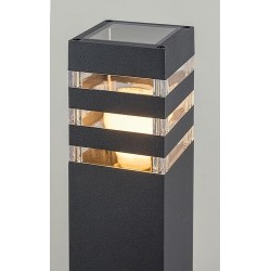 Pastatomas lauko šviestuvas Ankara E27 1x MAX 12W (Antracito)