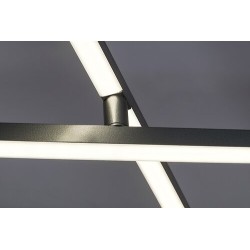 Lubinis šviestuvas Negan LED 40W 4000K Neutrali balta (Sidabro)