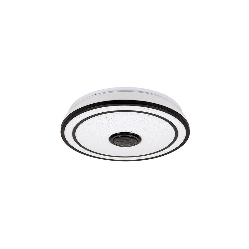 Lubinis šviestuvas Nikolaus LED 24W 3000-6500K CCT keičiama balta spalva (Juoda)