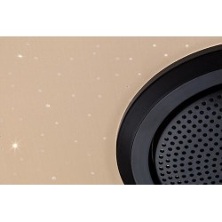 Lubinis šviestuvas Nikolaus LED 24W 3000-6500K CCT keičiama balta spalva (Juoda)