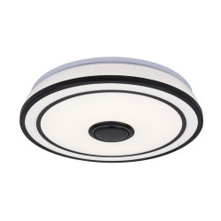 Lubinis šviestuvas Nikolaus LED 24W 3000-6500K CCT keičiama balta spalva (Juoda)