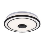 Lubinis šviestuvas Nikolaus LED 24W 3000-6500K CCT keičiama balta spalva (Juoda)