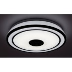 Lubinis šviestuvas Nikolaus LED 24W 3000-6500K CCT keičiama balta spalva (Juoda)