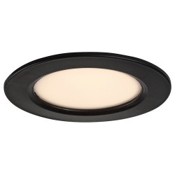 LED panelė Shaun2 LED 3W 3000K Šilta balta (Juoda)