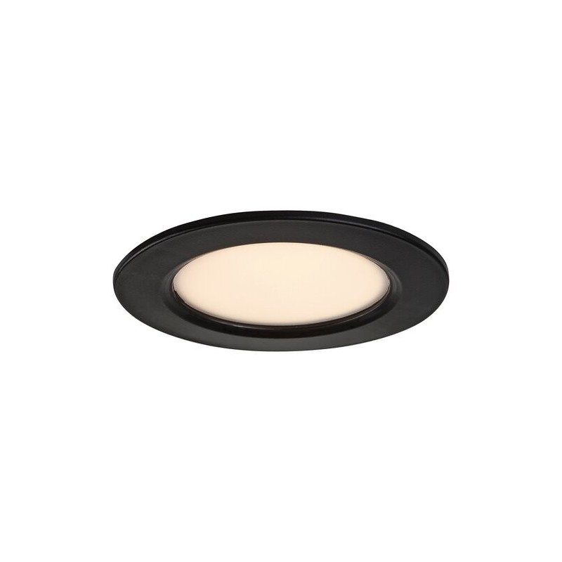 LED panelė Shaun2 LED 3W 3000K Šilta balta (Juoda)