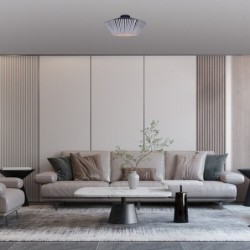 Lubinis šviestuvas Revan E27 1x MAX 6W (Juoda)