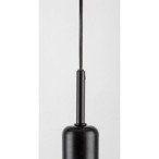 Pakabinamas šviestuvas Dvora E27 3x MAX 40W (Matinė Juoda)