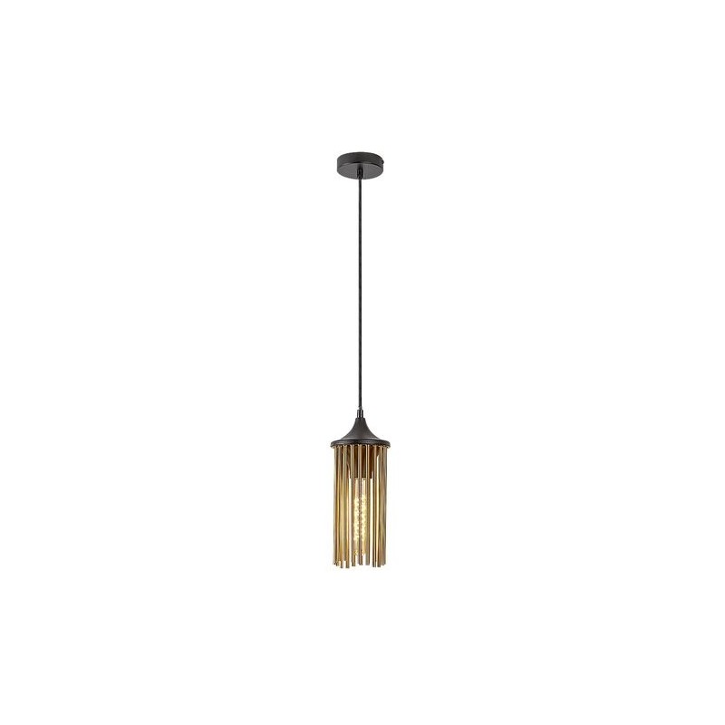 Pakabinamas šviestuvas Roxas E27 1x MAX 40W (Matinė Juoda)