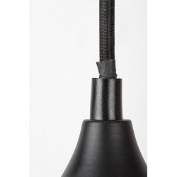 Pakabinamas šviestuvas Roxas E27 1x MAX 40W (Matinė Juoda)