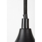 Pakabinamas šviestuvas Roxas E27 1x MAX 40W (Matinė Juoda)