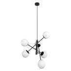 Pakabinamas šviestuvas Meduza E14 6x MAX 20W (Matinė Juoda)