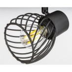 Lubinis šviestuvas Aberama E14 3X MAX 10W (Juoda)