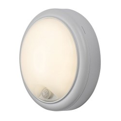 Sieninis lauko šviestuvas Hitura LED 15W 4000K Neutrali balta (Balta)