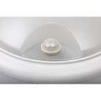 Sieninis lauko šviestuvas Hitura LED 15W 4000K Neutrali balta (Balta)