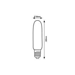 LED lemputė E27 Filament-LED 5W T30 4000K Neutrali balta