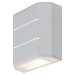 Sieninis lauko šviestuvas Lippa LED 6W 3000K Šilta balta (Balta)