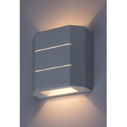 Sieninis lauko šviestuvas Lippa LED 6W 3000K Šilta balta (Balta)