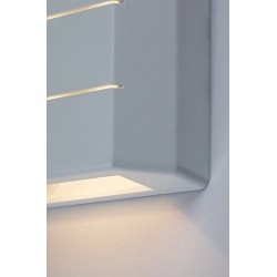 Sieninis lauko šviestuvas Lippa LED 6W 3000K Šilta balta (Balta)